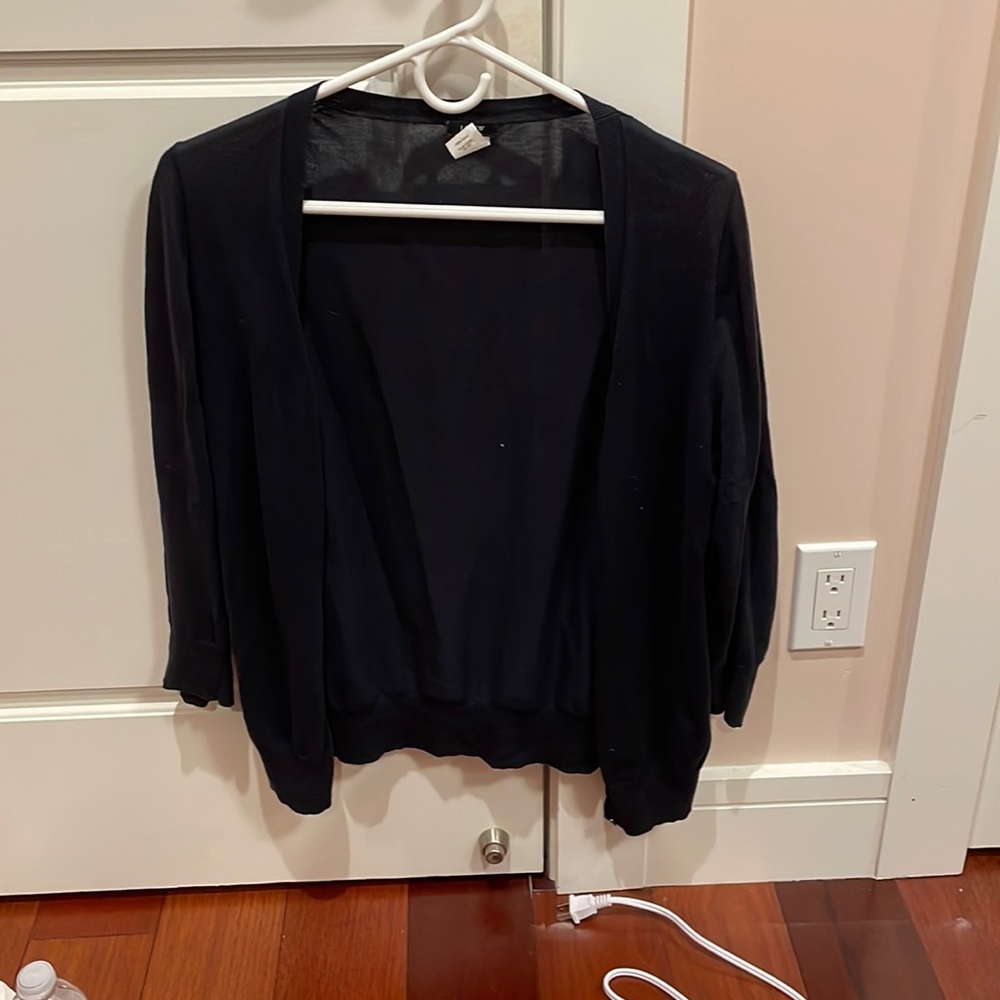Black J-crew top